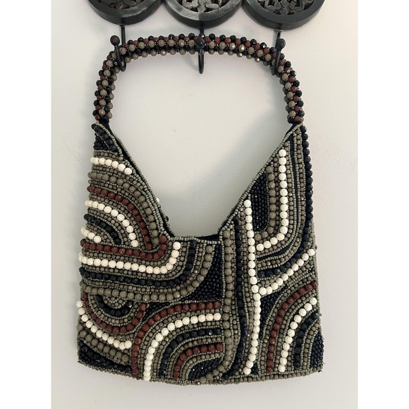 Source Unknown Handbags - From India To You Viral Beaded Hobo Bag Boho Hippie Bohemain Retro Handbag Purse